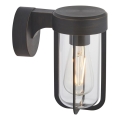 Endon 92857 - Aplique de pared para baño 1xE27/6W/230V IP44 bronce/negro