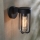 Endon 92859 - Aplique de pared para baño 1xE27/6W/230V IP44 negro