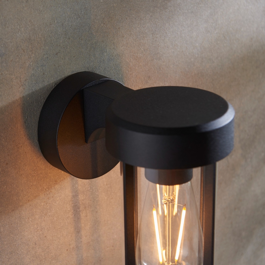 Endon 92859 - Aplique de pared para baño 1xE27/6W/230V IP44 negro