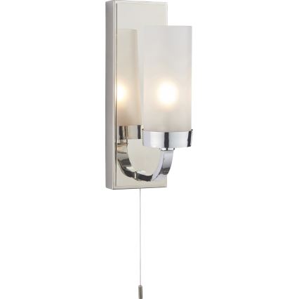 Endon 92960 - Aplique de pared para baño EDREA 1xG9/3W/230V IP44 cromo brillante