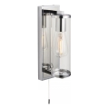 Endon 94074 - Aplique de baño TAYLOR 1xE27/10W/230V IP44 cromo brillante