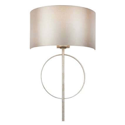 Endon 95214 - Aplique de pared 1xE27/10W/230V gris
