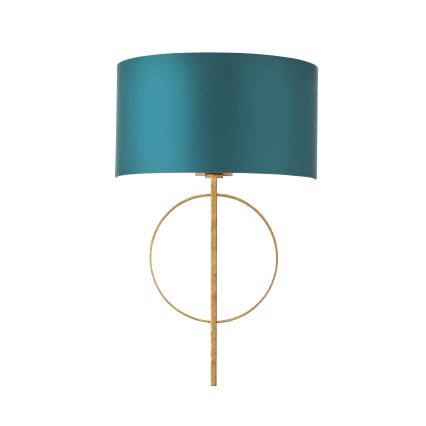 Endon 95218 - Lámpara de pared 1xE27/10W/230V azul/latón
