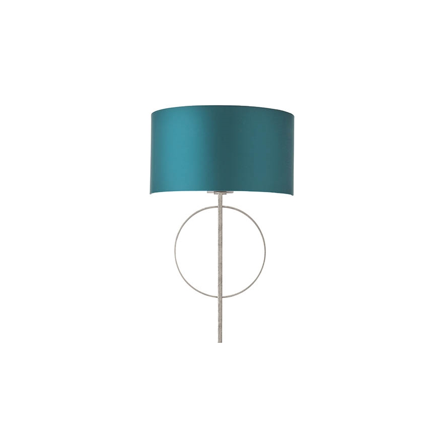 Endon 95222 - Aplique de pared 1xE27/10W/230V azul/gris