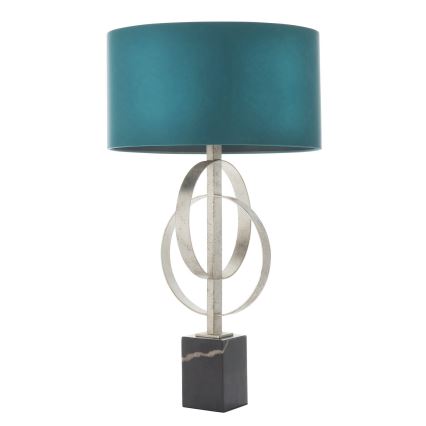 Endon 95225 - Lámpara de mesa 1xE27/10W/230V azul/gris/negro