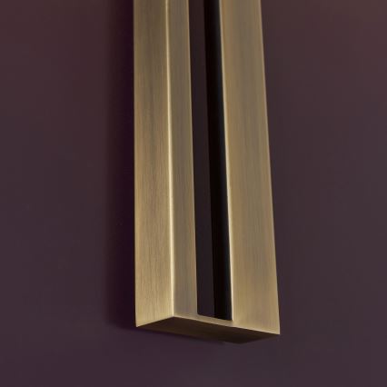 Endon 95452 - Aplique de pared 1xE27/10W/230V beige/dorado