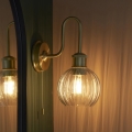 Endon 95507 - Aplique de baño KENDALL 1xE27/10W/230V IP44 latón