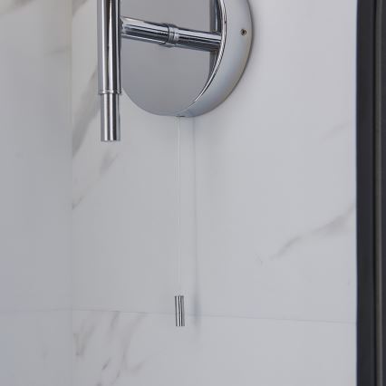 Endon 97171 - Aplique de baño NATORI 1xG9/3W/230V IP44 cromo brillante