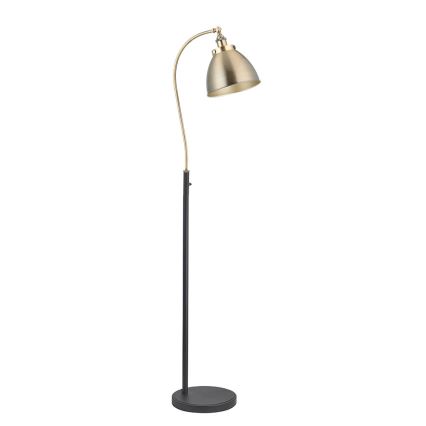 Endon 98748 - Lámpara de pie FRANKLIN 1xE27/10W/230V latón/negro