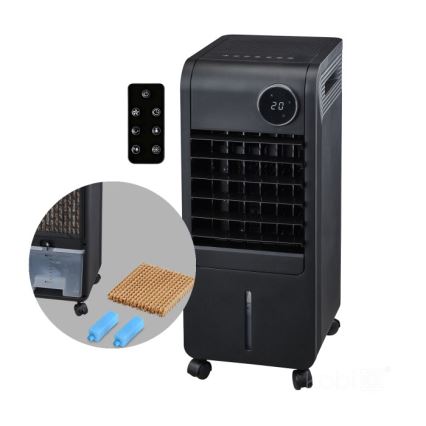 Enfriador de aire portátil VIENTO COOL-R 65W/230V negro + mando a distancia