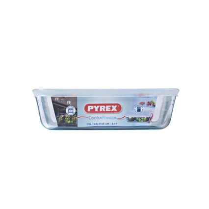 Envase de vidrio para alimentos PYREX 1,5 l