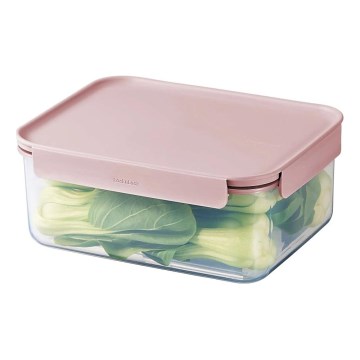 Envase para alimentos CLASSIC PLUS 2 l rosa/transparente
