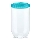 Envase para alimentos INTERLOCK 0,5 l turquesa/transparente