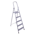 Escalera plegable de 5 peldaños 180x51 cm