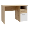 Escritorio URO en roble Artisan/blanco