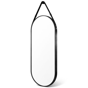 Espejo de pared BIBI 100x50 cm negro
