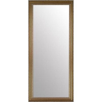 Espejo de pared ZINA 118x38 cm en latón