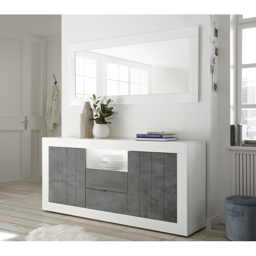Espejo FINERA 75x170 cm blanco