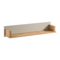 Estante MENTA 110x20x21 cm roble Wotan/gris