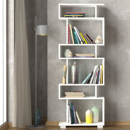Estantería BLOK 165x60 cm blanco