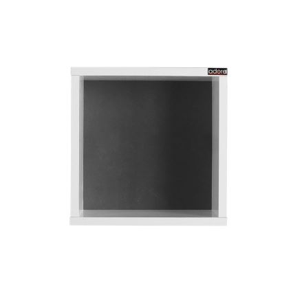 Estantería de pared 33x33 cm blanco