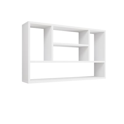 Estantería de pared PAPIKO 100x60x20 cm blanca