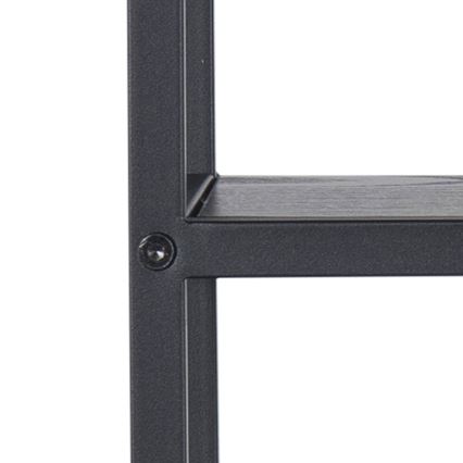 Estantería de pared SARON 77x77 cm negra