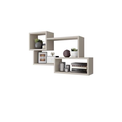 Estantería de pared TRIO 87x54x18 cm cachemira