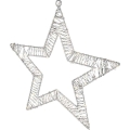 Estrella decorativa navideña LED 60xLED/3AA, blanco cálido