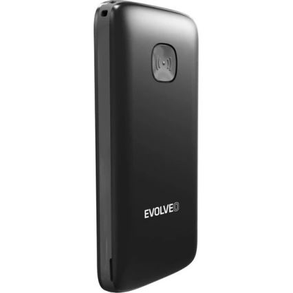 Evolveo - EasyPhone ID móvil para personas mayores negro