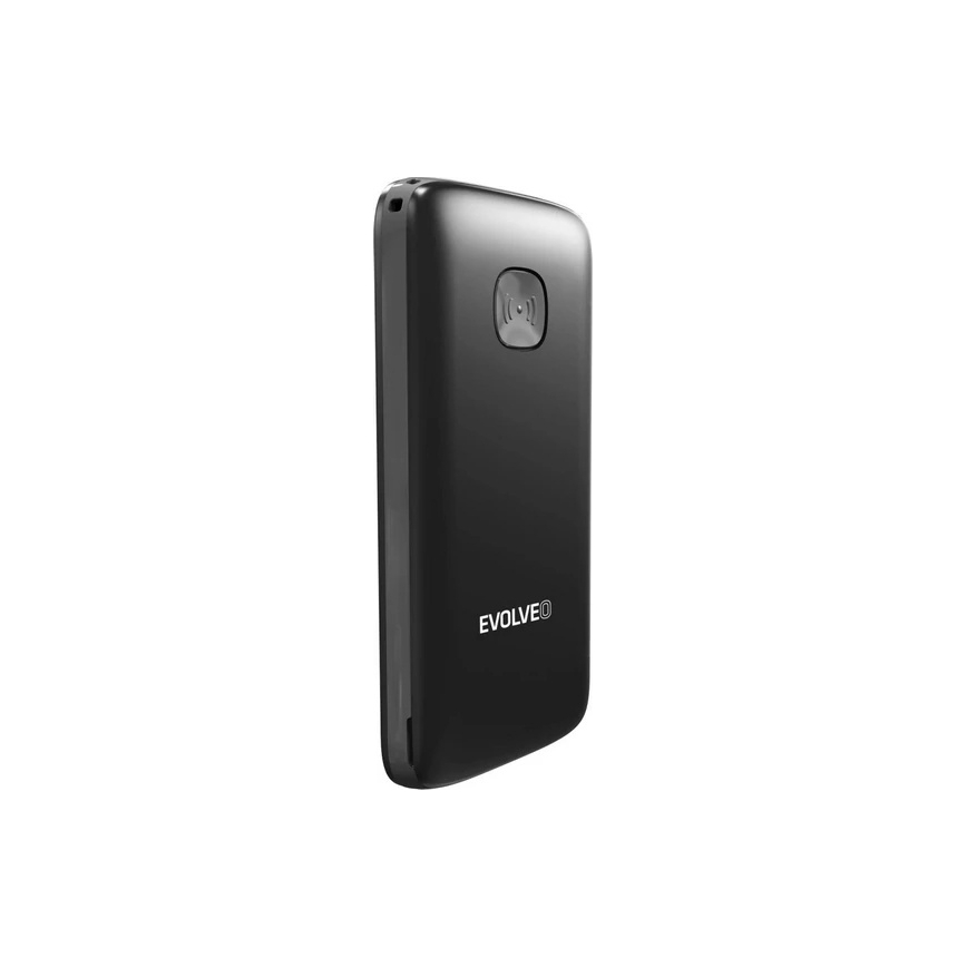 Evolveo - EasyPhone ID móvil para personas mayores negro