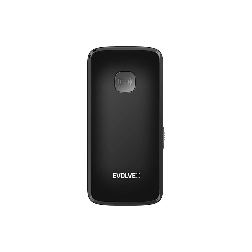 Evolveo - EasyPhone ID móvil para personas mayores negro
