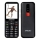 Evolveo - EasyPhone LT 4G teléfono móvil para personas mayores, negro