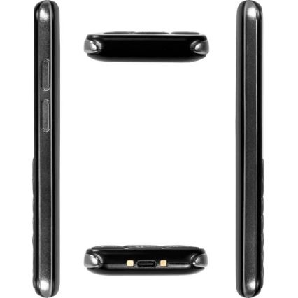 Evolveo - EasyPhone LT 4G teléfono móvil para personas mayores, negro