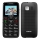 Evolveo - EasyPhone teléfono móvil para personas mayores, negro