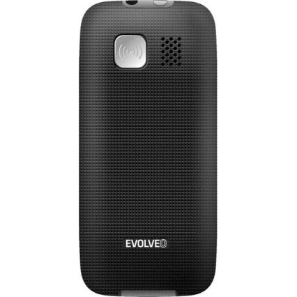 Evolveo - EasyPhone teléfono móvil para personas mayores, negro