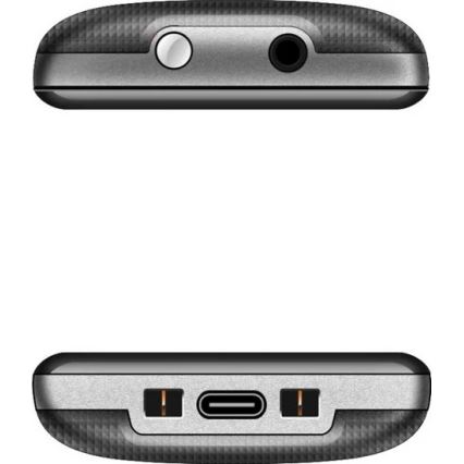 Evolveo - EasyPhone teléfono móvil para personas mayores, negro