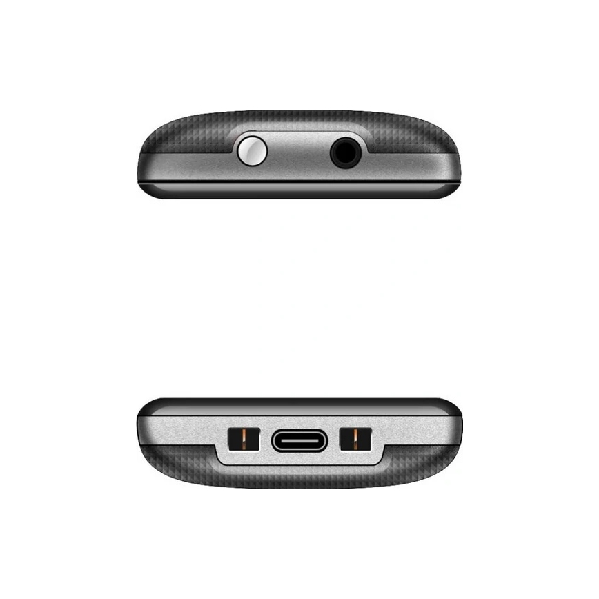 Evolveo - EasyPhone teléfono móvil para personas mayores, negro