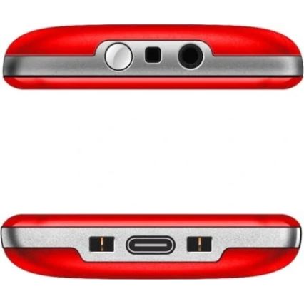 Evolveo - EasyPhone XR 4G teléfono móvil para personas mayores rojo