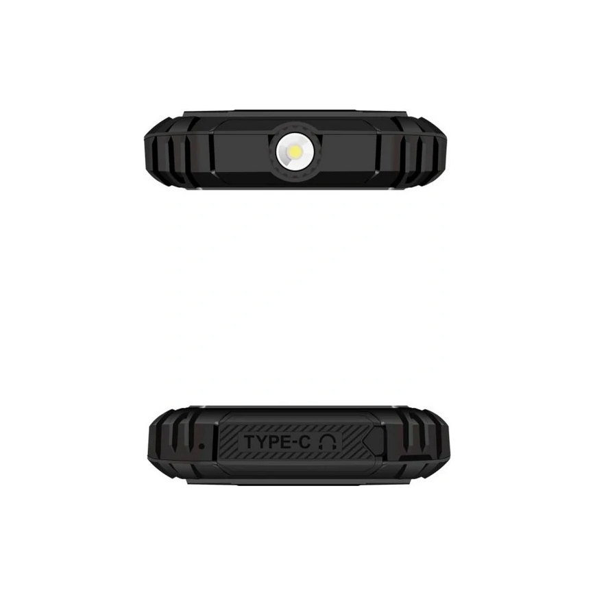 Evolveo - MaxPhone A1, teléfono Dual SIM con teclado físico, color negro
