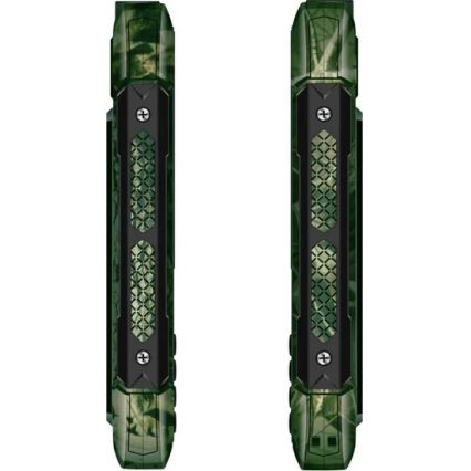 Evolveo - StrongPhone H1 teléfono Dual SIM resistente al agua con camuflaje de caza