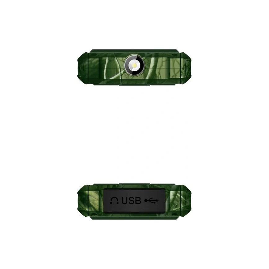 Evolveo - StrongPhone H1 teléfono Dual SIM resistente al agua con camuflaje de caza