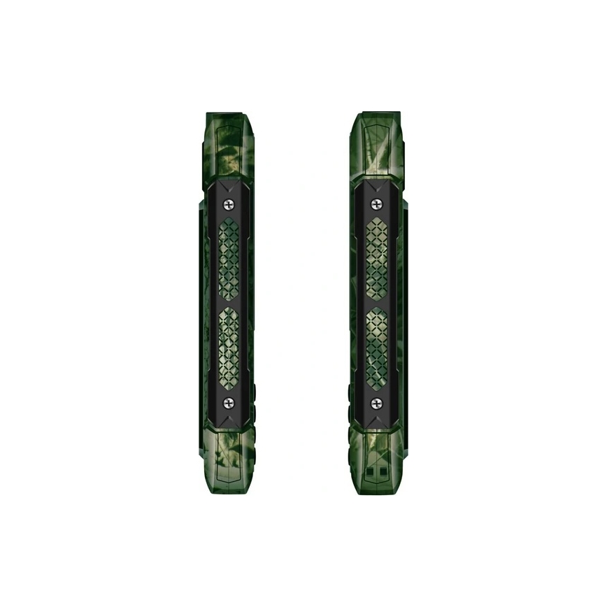 Evolveo - StrongPhone H1, teléfono resistente al agua Dual SIM con camuflaje de caza