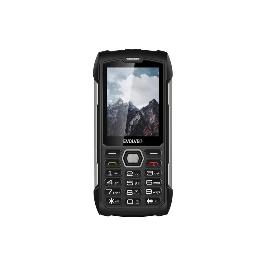 Evolveo - StrongPhone H1 teléfono resistente al agua Dual SIM negro/plata