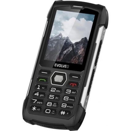 Evolveo - StrongPhone H1 teléfono resistente al agua Dual SIM negro/plata