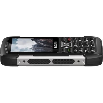 Evolveo - StrongPhone H1 teléfono resistente al agua Dual SIM negro/plata