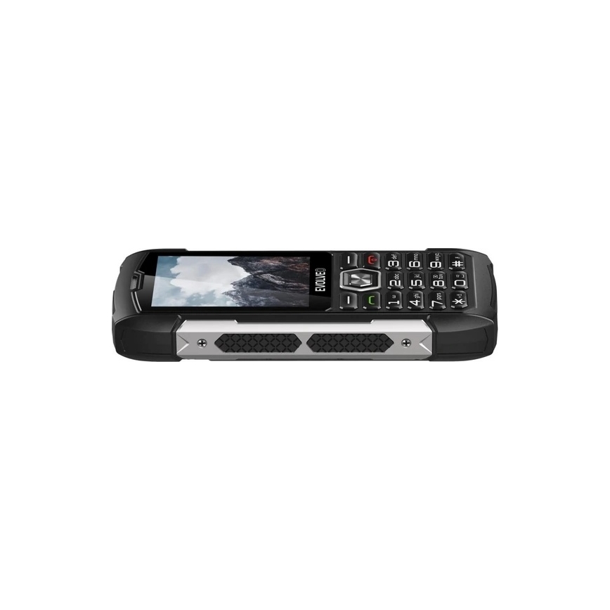 Evolveo - StrongPhone H1 teléfono resistente al agua Dual SIM negro/plata