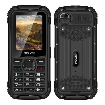 Evolveo - StrongPhone Q1 teléfono Dual SIM resistente al agua negro