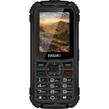 Evolveo - StrongPhone Q1 teléfono Dual SIM resistente al agua negro