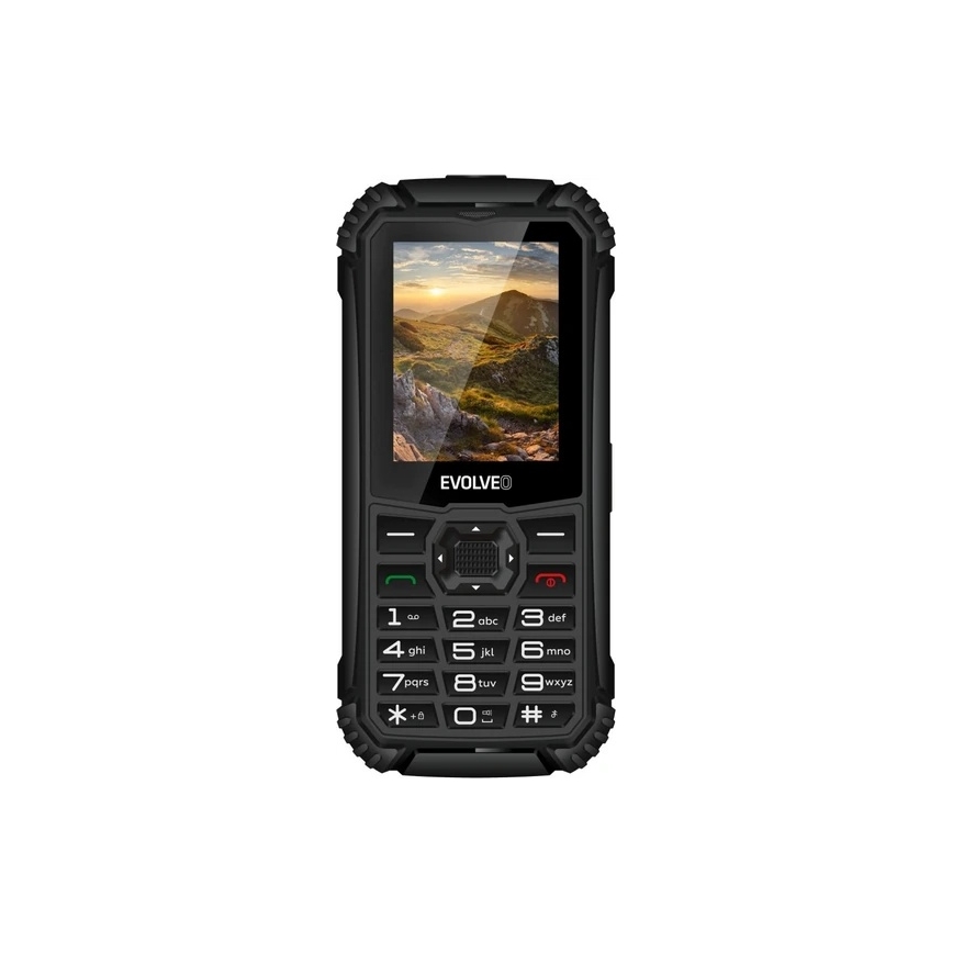 Evolveo - StrongPhone Q1 teléfono Dual SIM resistente al agua negro